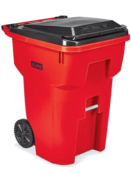 Uline Industrial Rolling Bin 500L