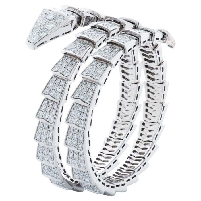 Bulgari Serpenti Diamond Bangle - Image 2