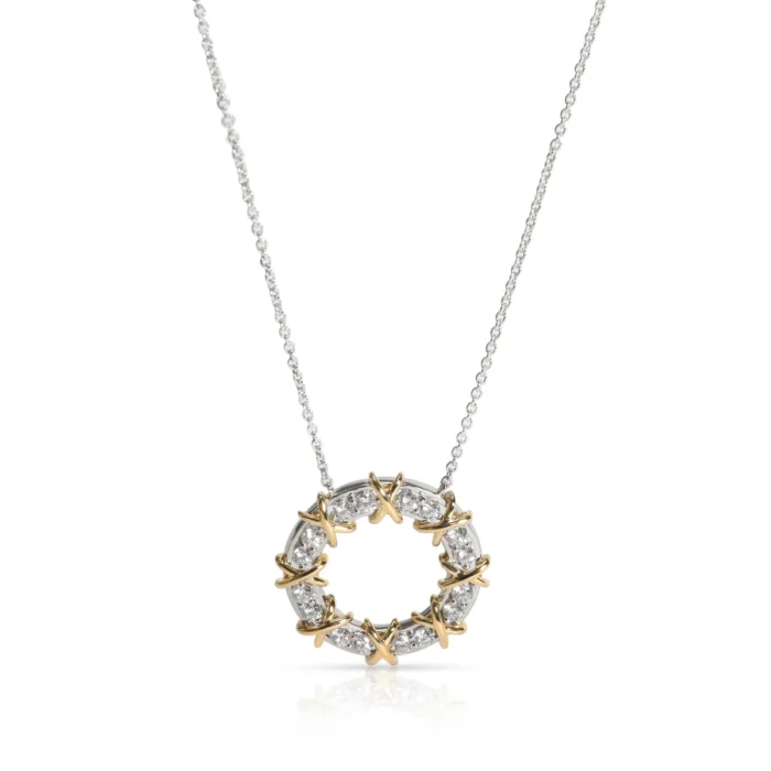 Tiffany & Co. Schlumberger Diamond Necklace - Image 2