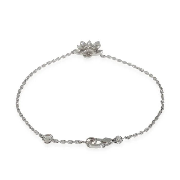 Van Cleef & Arpels Lotus Diamond Bangle - Image 2