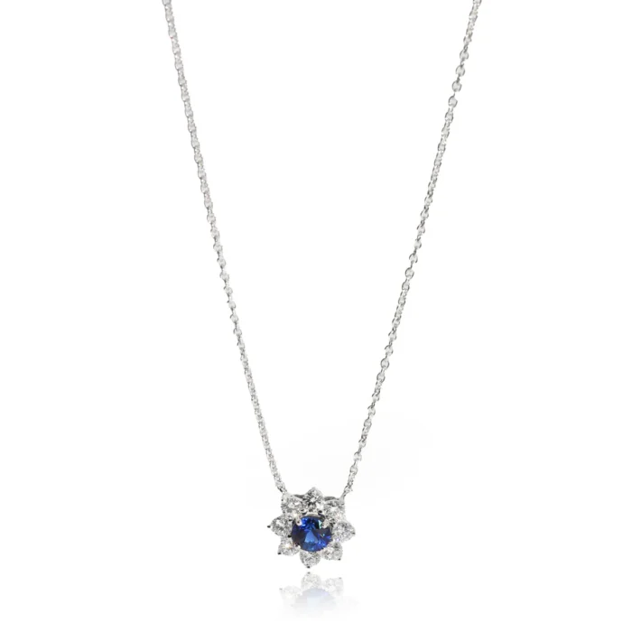 Harry Winston Sunflower Diamond Necklace - Image 3