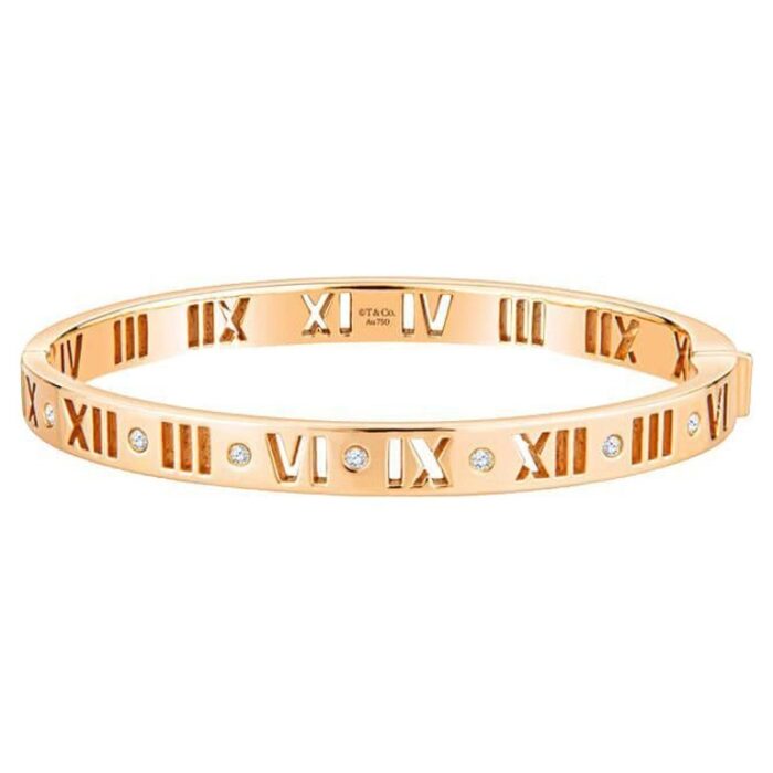 Tiffany & Co. Atlas Diamond Bangle