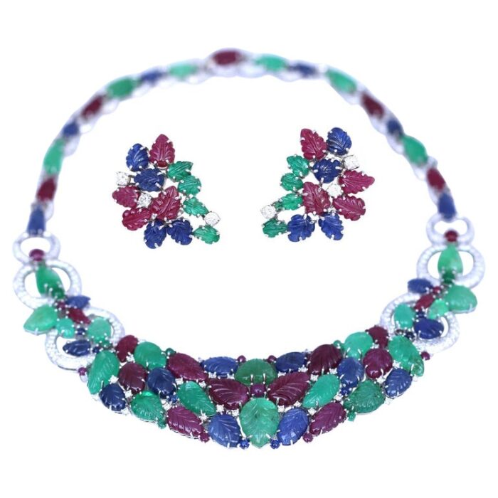 Cartier High Jewelry Tutti Frutti Necklace