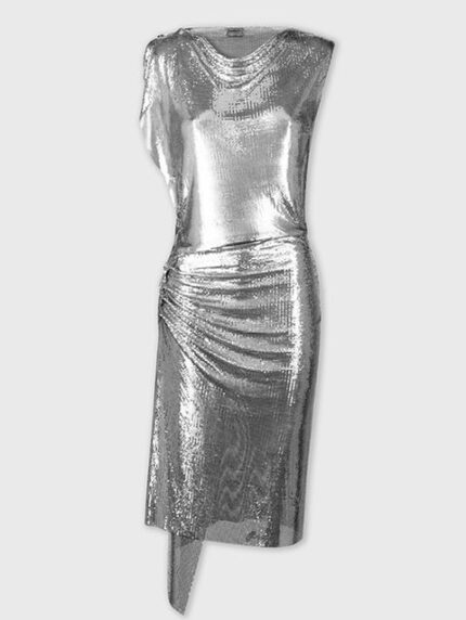Versace Gold Chainmail Dress