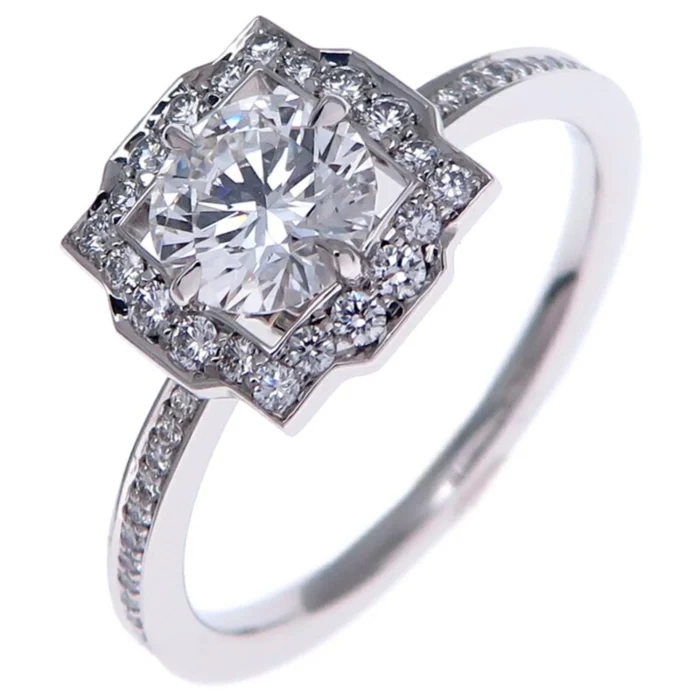 Harry Winston Belle Diamond Ring - Image 4