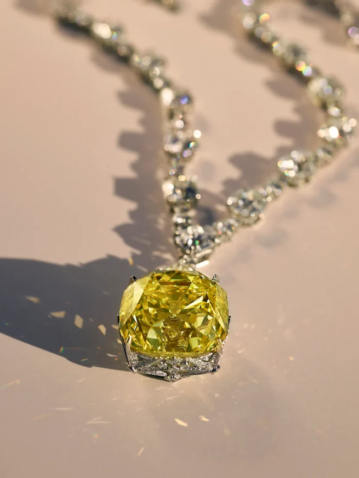 Tiffany & Co. Legendary Yellow Diamond Necklace - Image 2