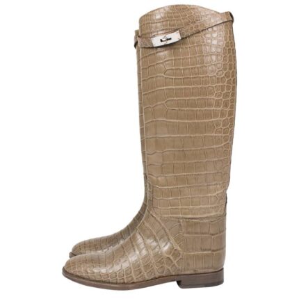 Hermès Custom Crocodile Boots