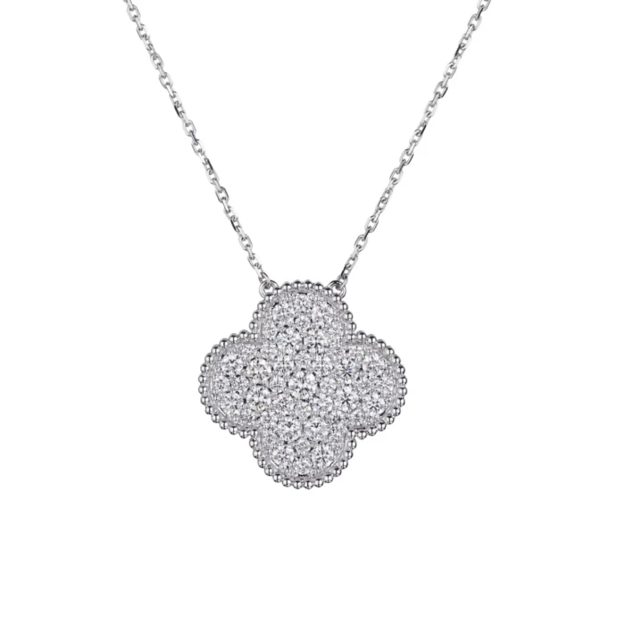 Van Cleef & Arpels Alhambra Diamond Necklace