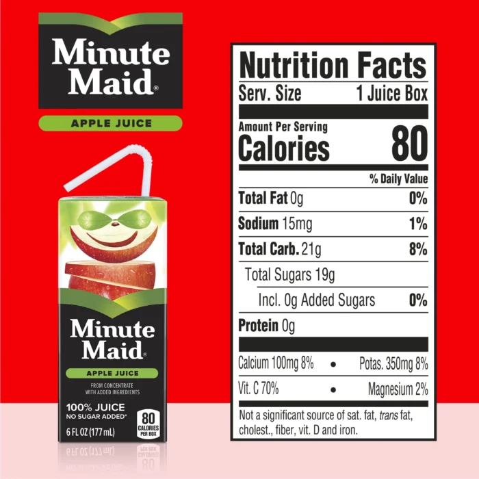 Minute Maid Apple Juice