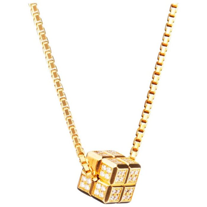 Chopard Ice Cube Diamond Necklace