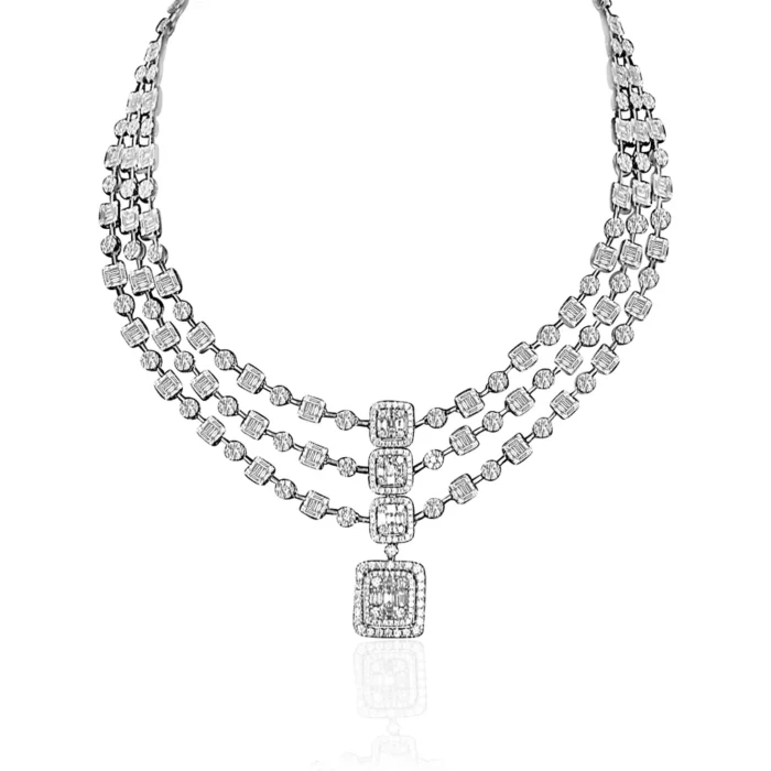 Graff Triple Row Diamond Chain - Image 2
