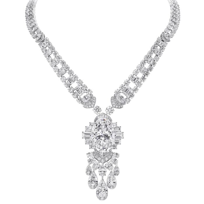 Graff Ribbon Diamond Necklace