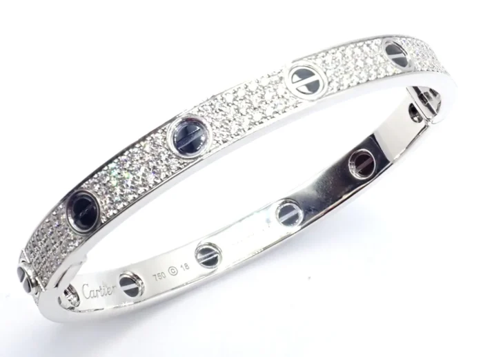 Cartier Love Diamond Bangle (Fully Paved) - Image 6