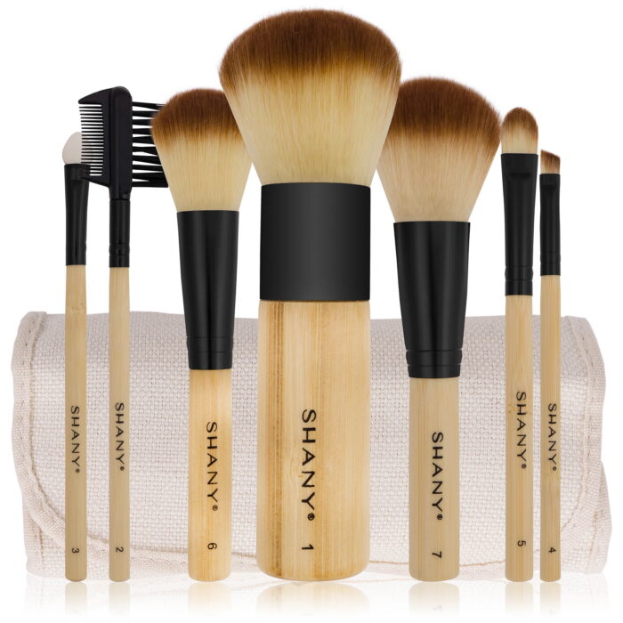 Makeup Brush Sets (Vegan Bristles / Bamboo Handle) - Image 4