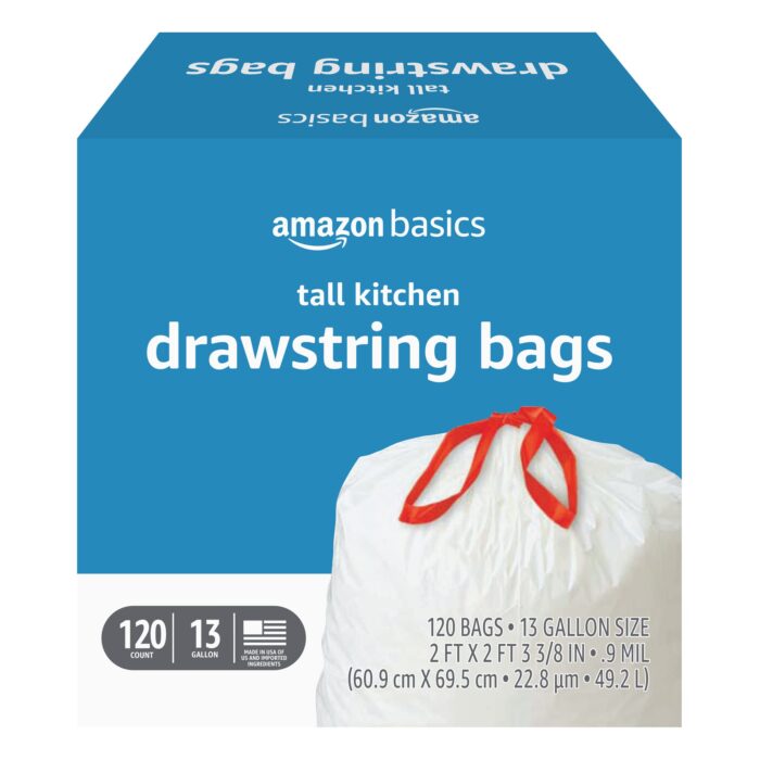 Amazon Basics Trash Bags (Bulk Pack) - Image 4