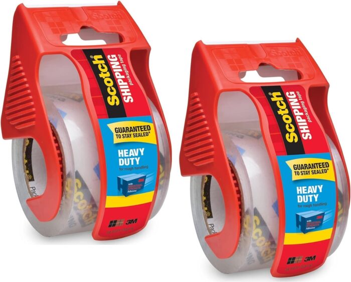 Scotch Heavy Duty Shipping Tape (Bulk Pack) - Image 2