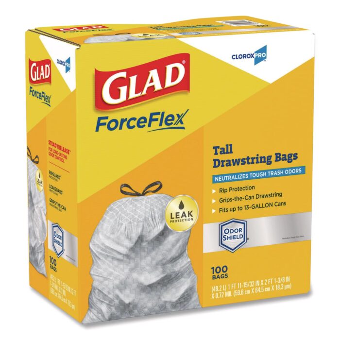 Glad ForceFlexPlus Trash Bags (Bulk Pack) - Image 2