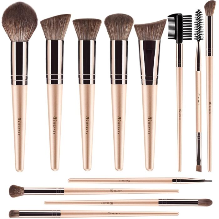 Makeup Brush Sets (Vegan Bristles / Bamboo Handle) - Image 2