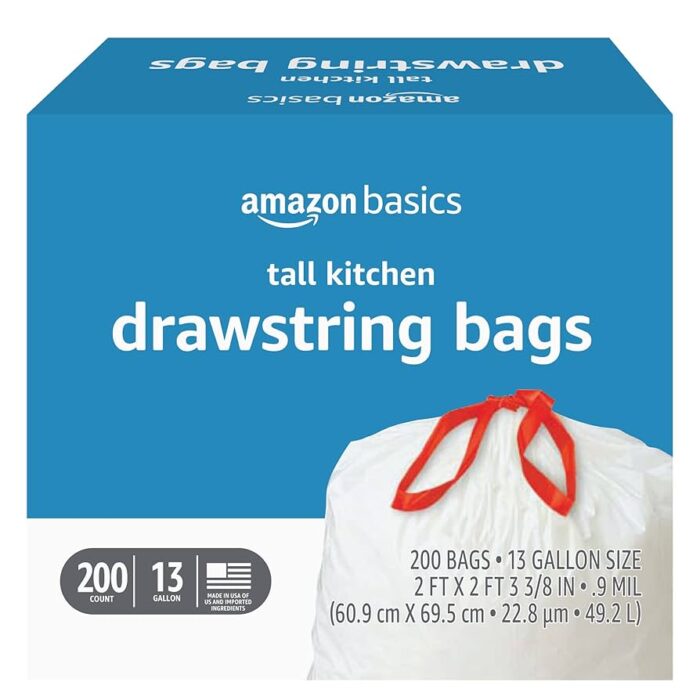 Amazon Basics Trash Bags (Bulk Pack)