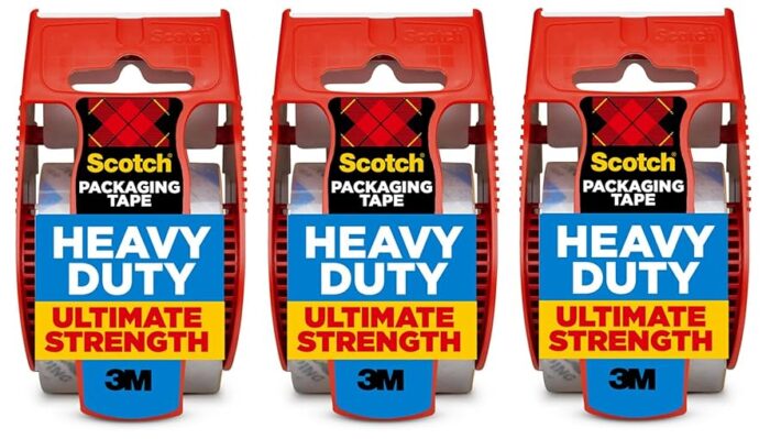 Scotch Heavy Duty Shipping Tape (Bulk Pack)