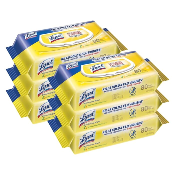 Lysol Disinfecting Wipes (Bulk Pack) - Image 5