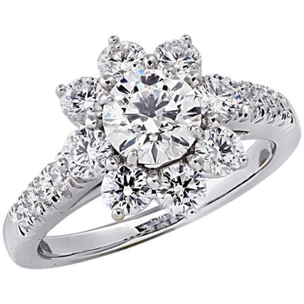 Harry Winston Sunflower Diamond Ring