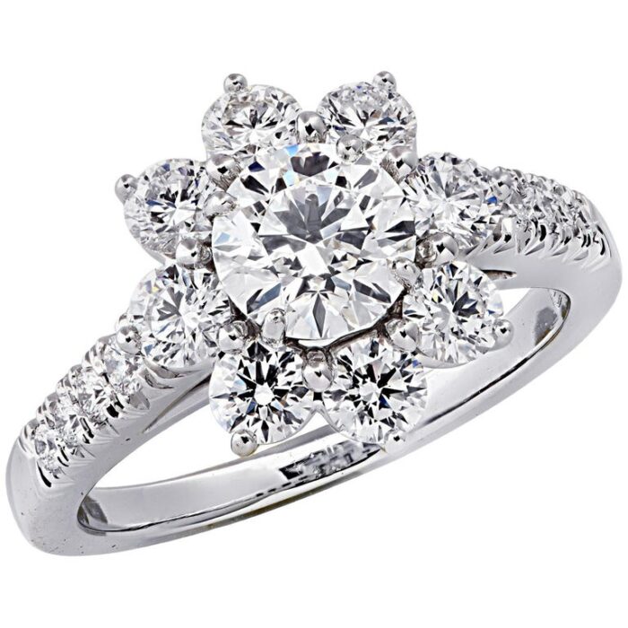 Harry Winston Sunflower Diamond Ring