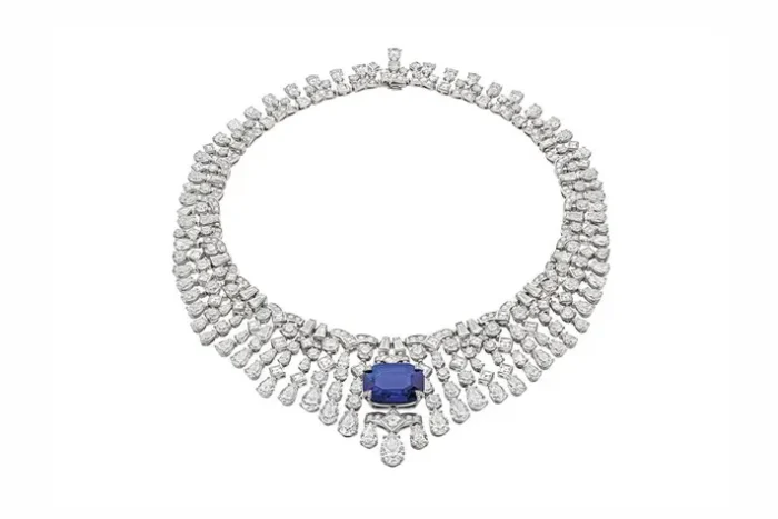 Bulgari High Jewelry Sapphire & Diamond Necklace