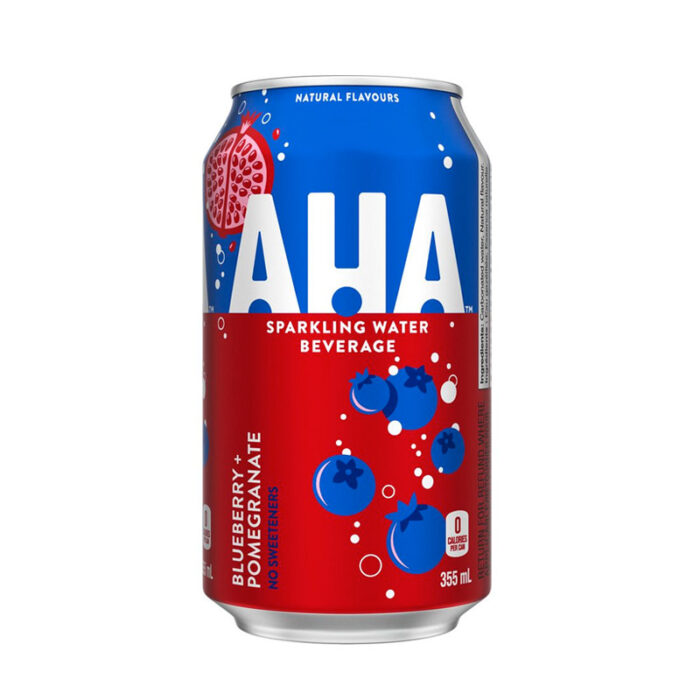 AHA Sparkling Water Blueberry + Pomegranate - Image 5