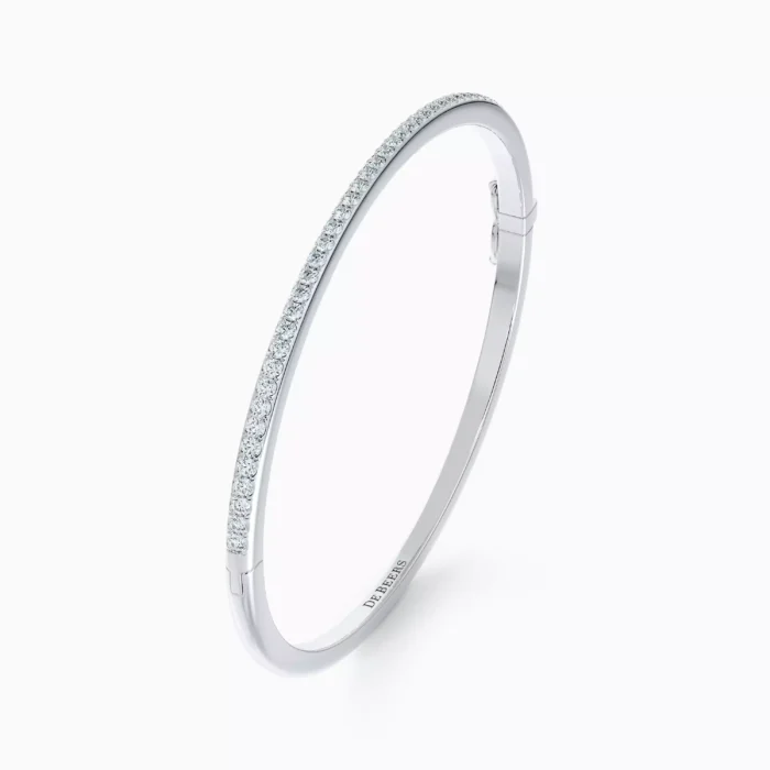 De Beers Aria Diamond Bangle - Image 3