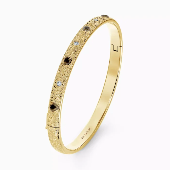 De Beers Aria Diamond Bangle - Image 4