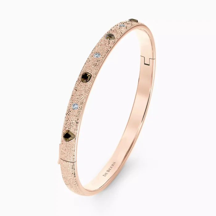 De Beers Aria Diamond Bangle - Image 5