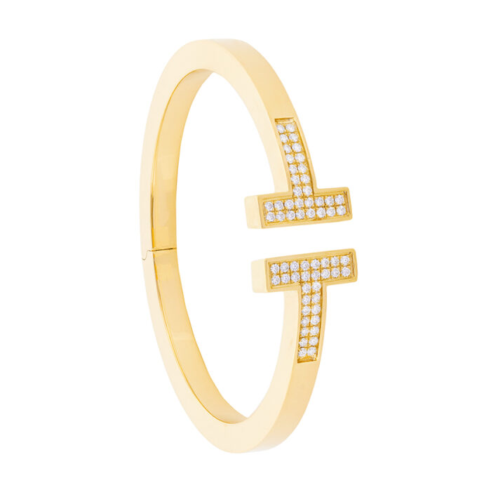 Tiffany & Co. T Diamond Bangle - Image 3
