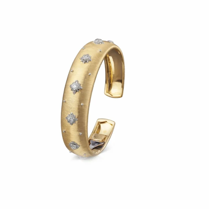 Buccellati Macri Diamond Bangle - Image 2