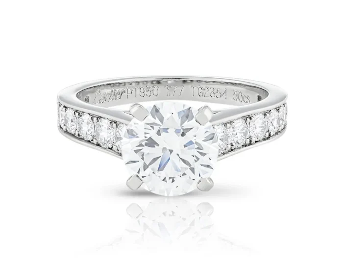 Cartier Solitaire 1895 Diamond Ring - Image 6