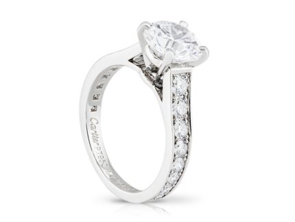 Cartier Solitaire 1895 Diamond Ring