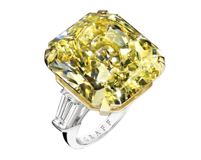 Graff Yellow Diamond Ring