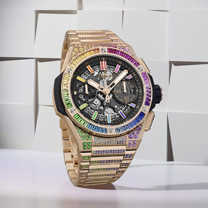 Hublot Big Bang Integrated King Gold Rainbow