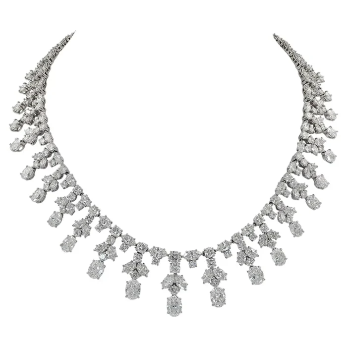 Harry Winston Diamond Bar Chain