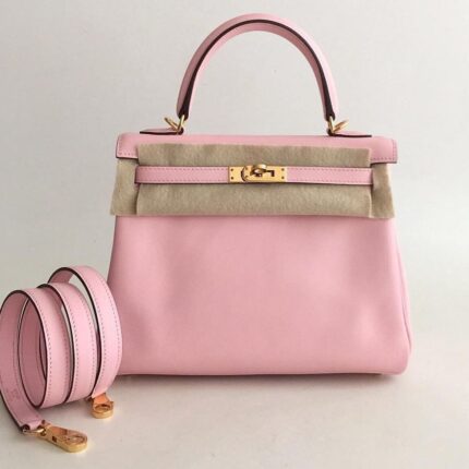 Hermès Kelly Rose Gold Bag