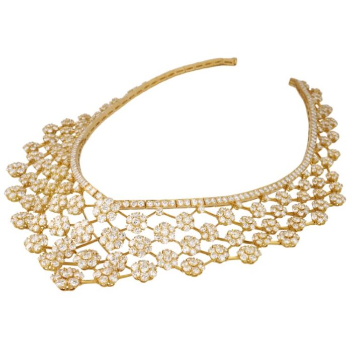 Van Cleef & Arpels Snowflake Diamond Necklace - Image 4