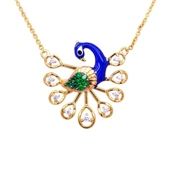 Graff Peacock Diamond Necklace - Image 4