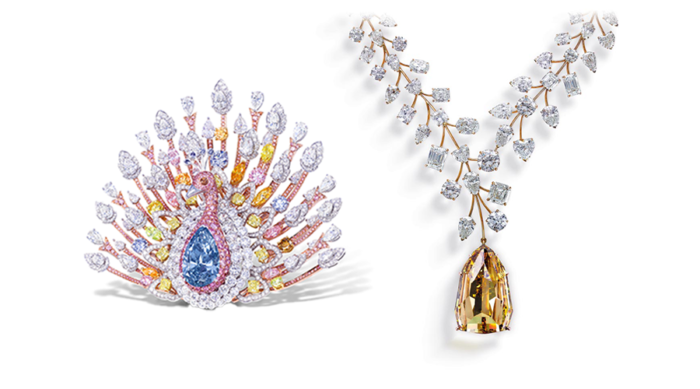 Graff Peacock Diamond Necklace - Image 5