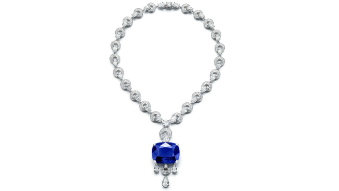 Bulgari High Jewelry Sapphire & Diamond Necklace - Image 6