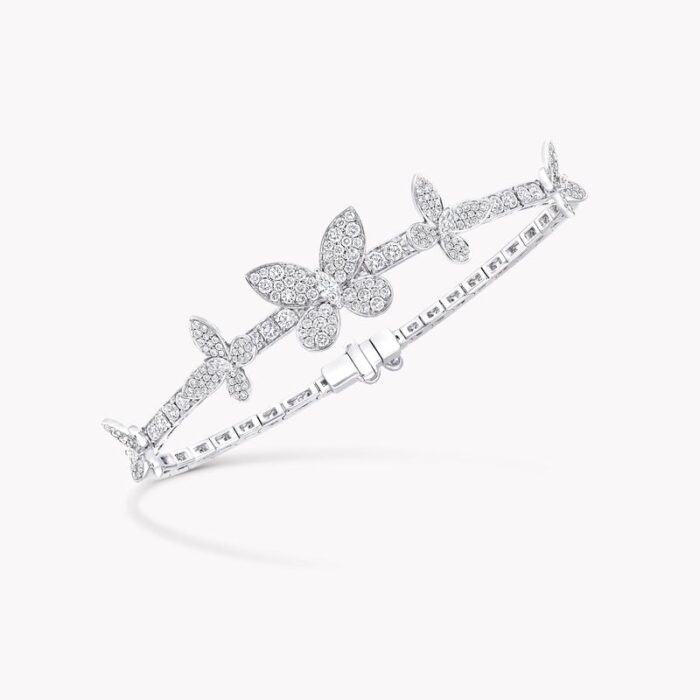 Graff Butterfly Diamond Bangle - Image 5