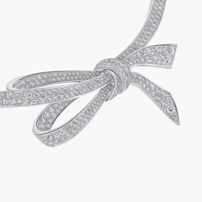 Graff Ribbon Diamond Necklace - Image 5