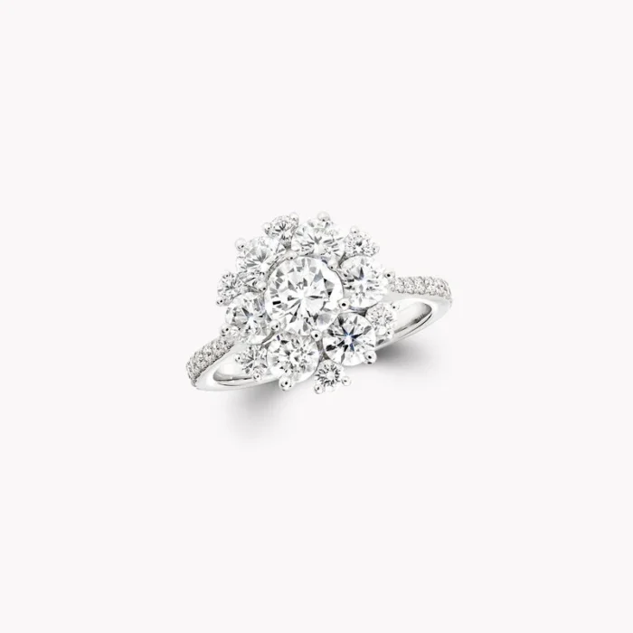 Graff Cluster Diamond Ring - Image 6