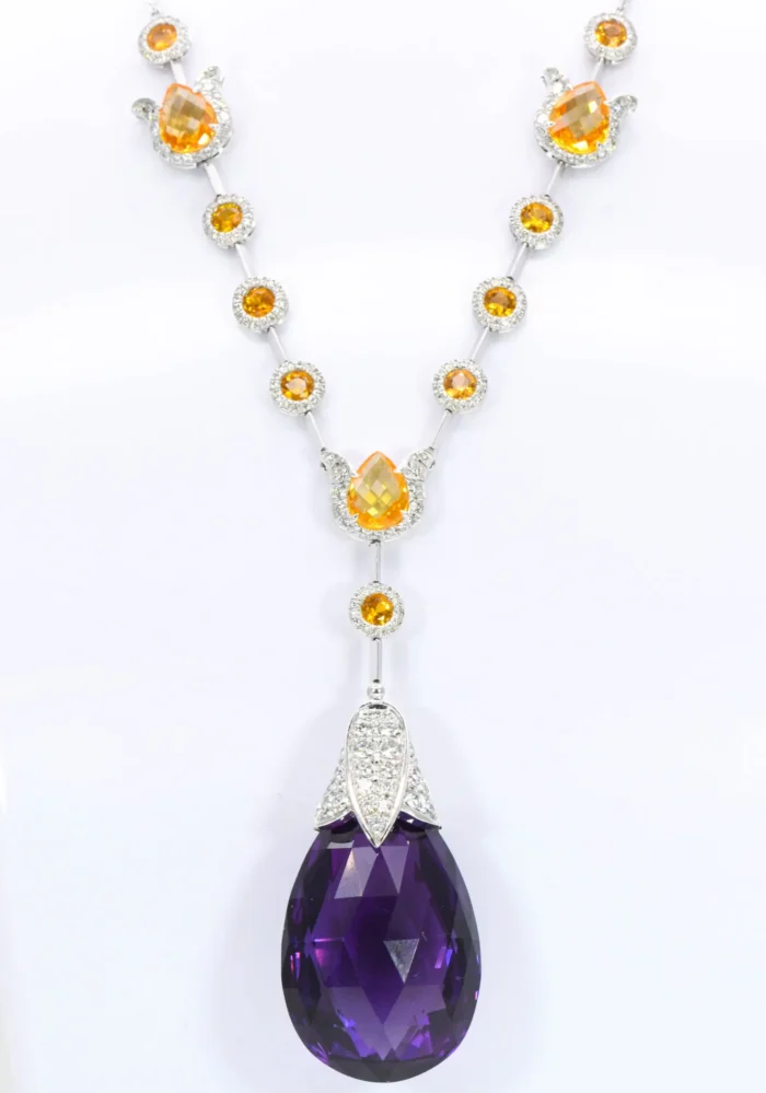 Chopard High Jewelry Sapphire Necklace - Image 6
