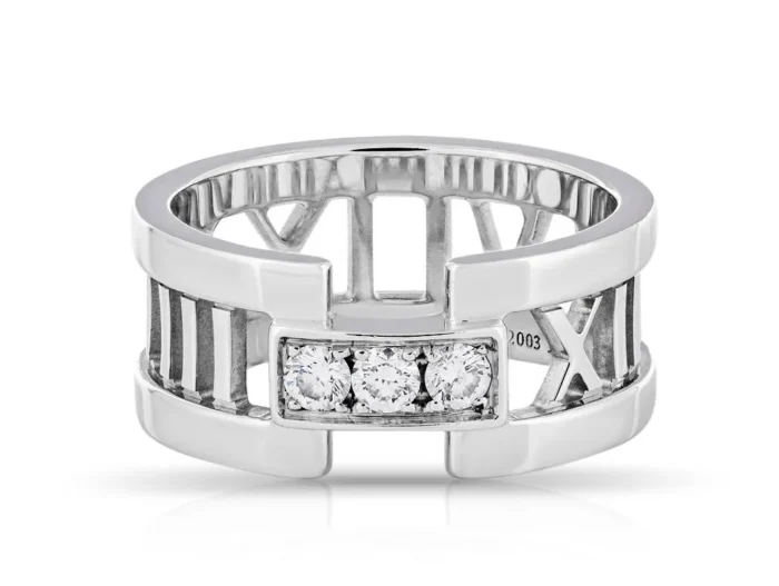 Tiffany & Co. Atlas X Diamond Ring - Image 6