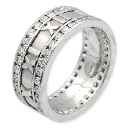Tiffany & Co. Atlas X Diamond Ring